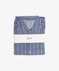 pyjama set blue stripe - default