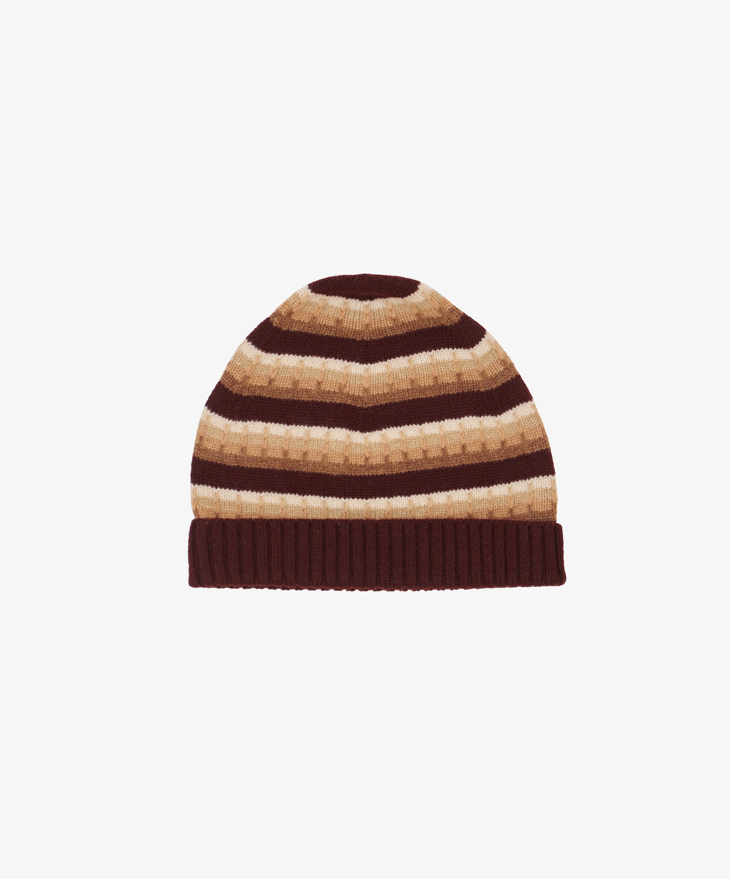 bonnet three d knit browm mix - default
