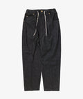 pantalon cinq poches black denim one wash - default
