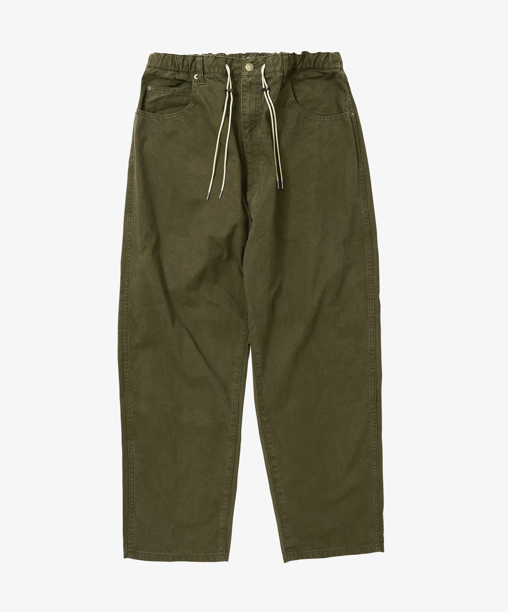pantalon cinq poches super duck olive - default