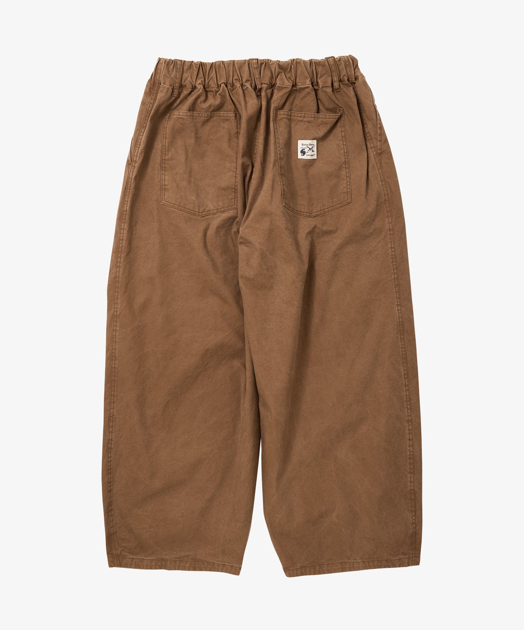 circular pants super duck camel