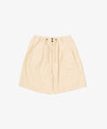 circular short pants back satin natural - default