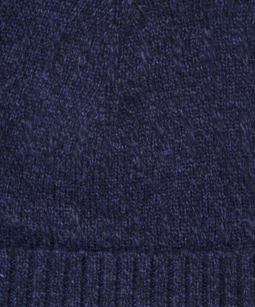 bonnet three d knit navy