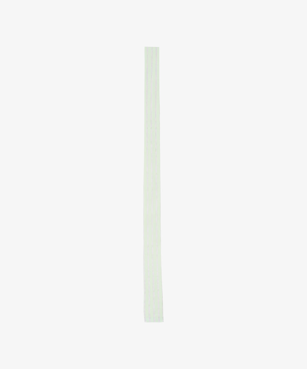tie supima cotton green stripe - default