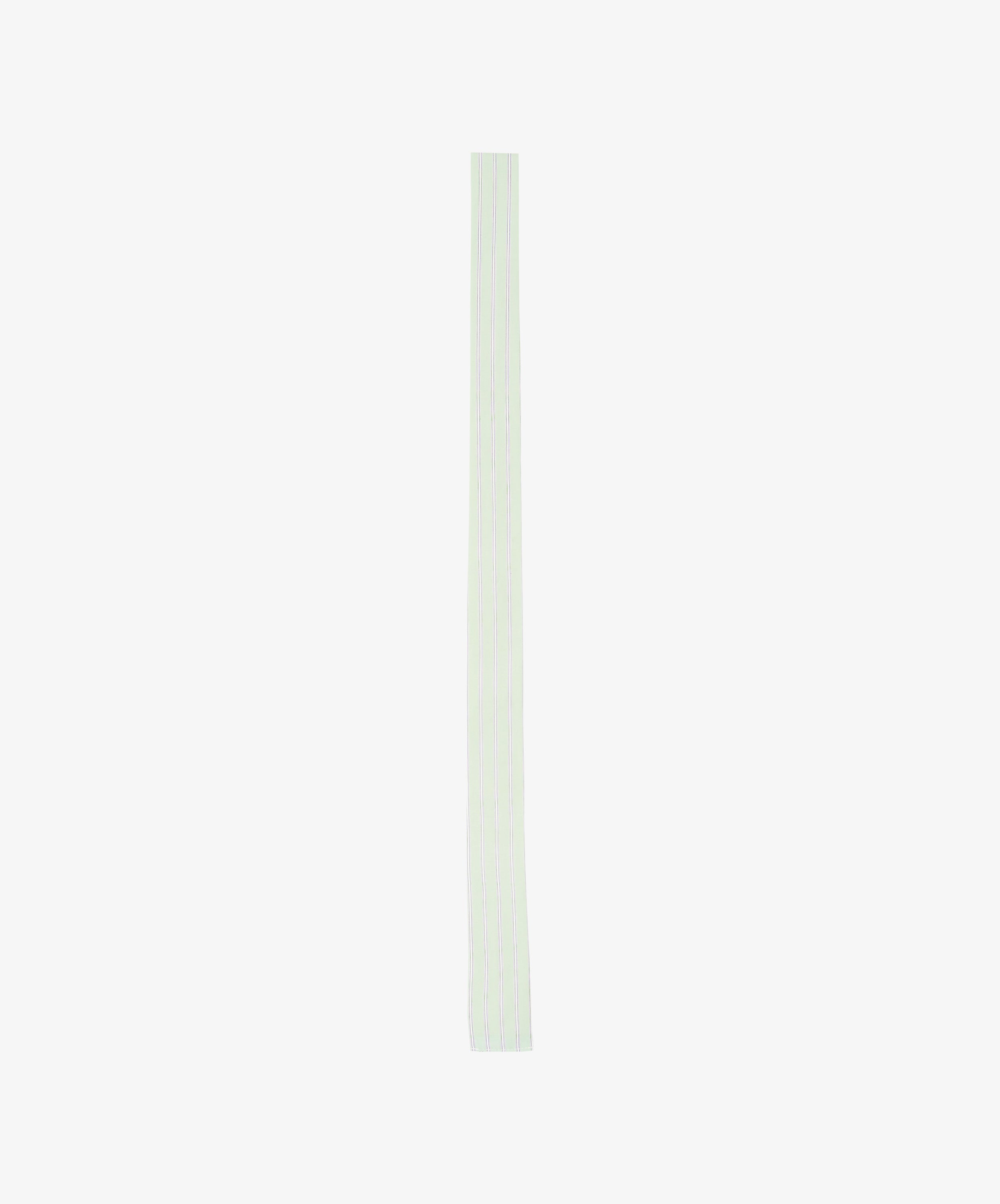 tie supima cotton green stripe - default