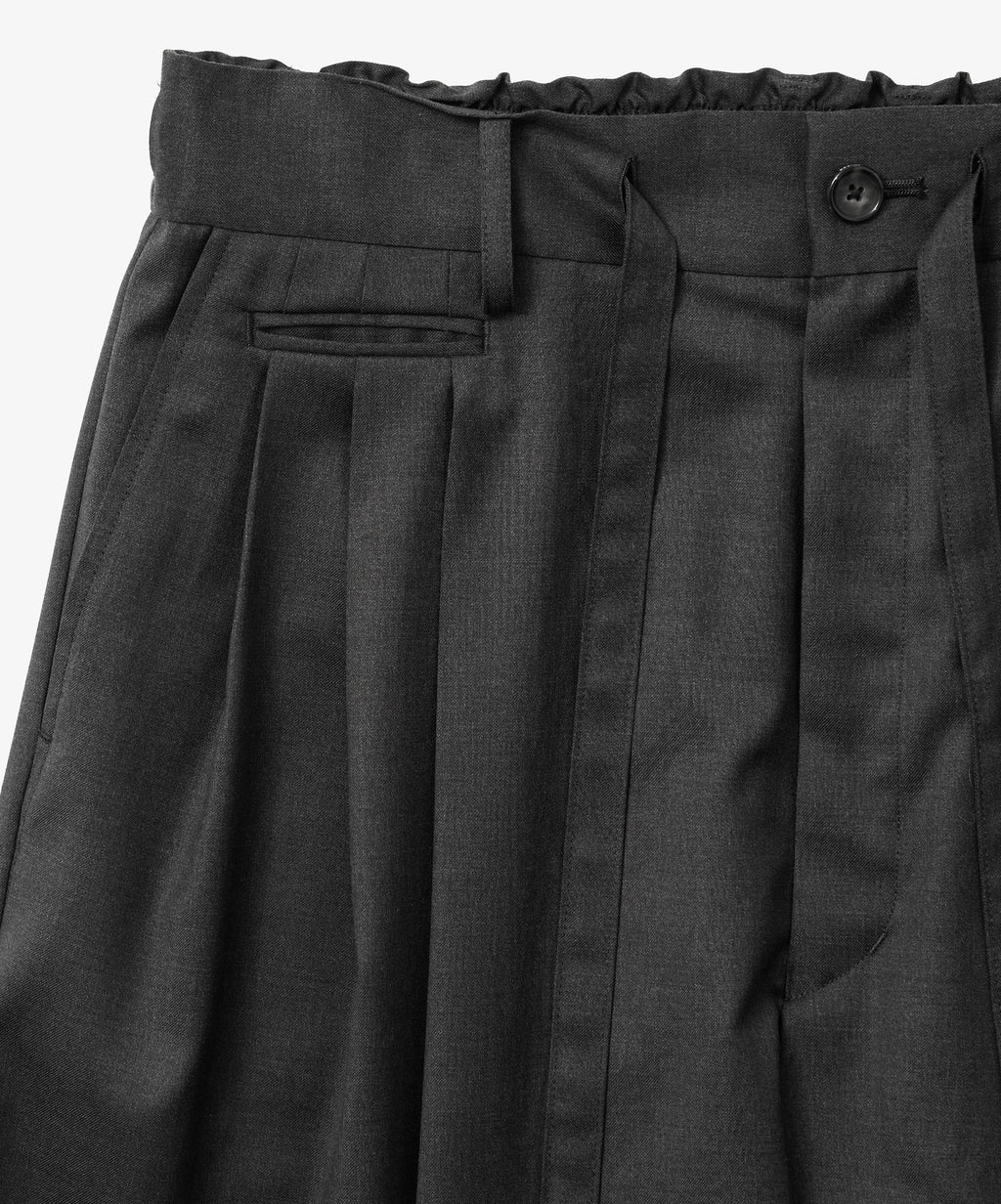 pantalon hakama loro piana anthracite