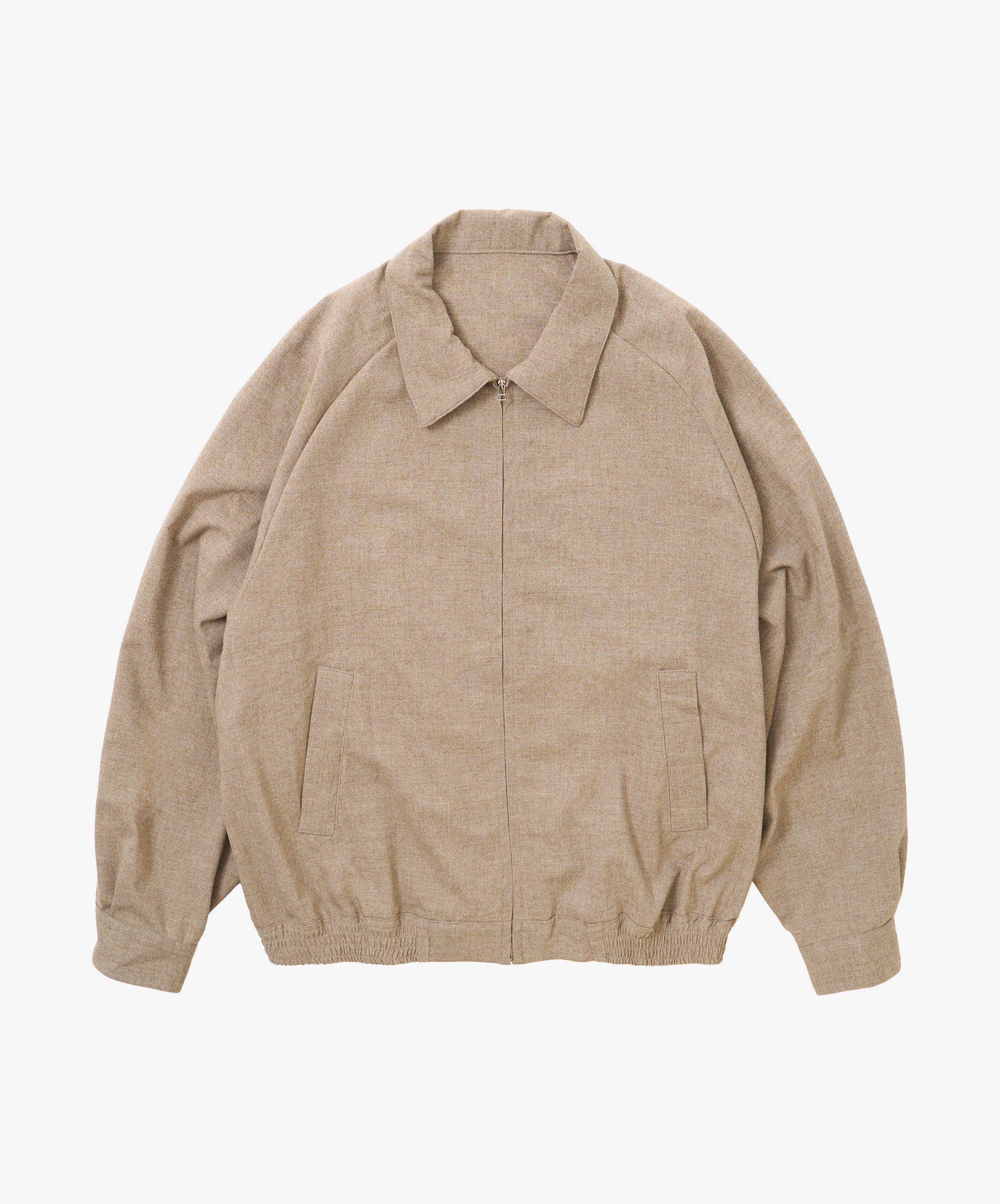 zip up blouson deadstock moon beige one - default
