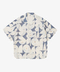 re-engineered overshirt short sleeve aaron glasson blue - default