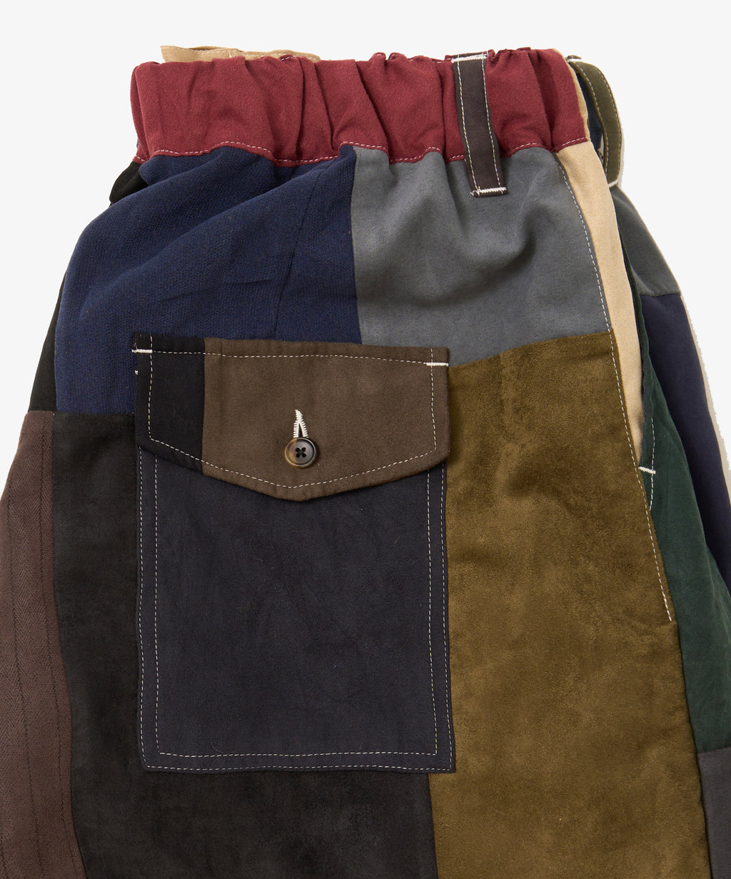 hakama pants faux suede twelve