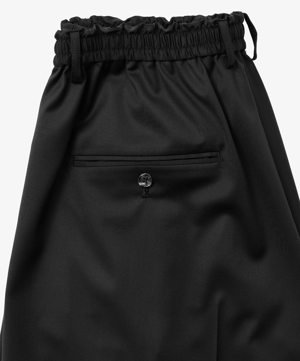 pantalon circulaire shorts loro piana black