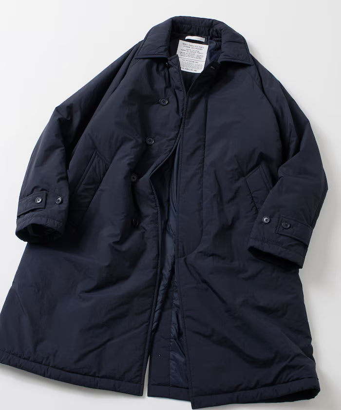 PRIMALOFT BALMACAAN COAT / Primaloft Stehkragen Daunenmantel - Navy
