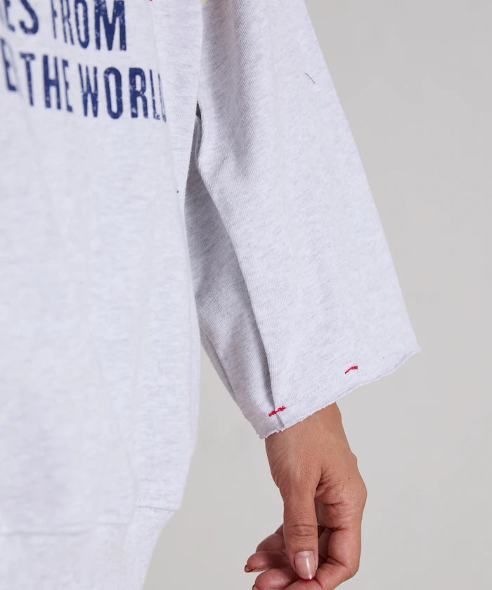 2WAY Front-Back Big Logo T-Shirt