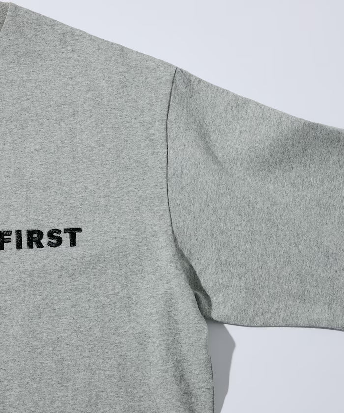 6 oz Front Logo Embroidery Crew Neck T-Shirt / One Point Design T-Shirt LEFT CHEST EMBROIDERY FIRST