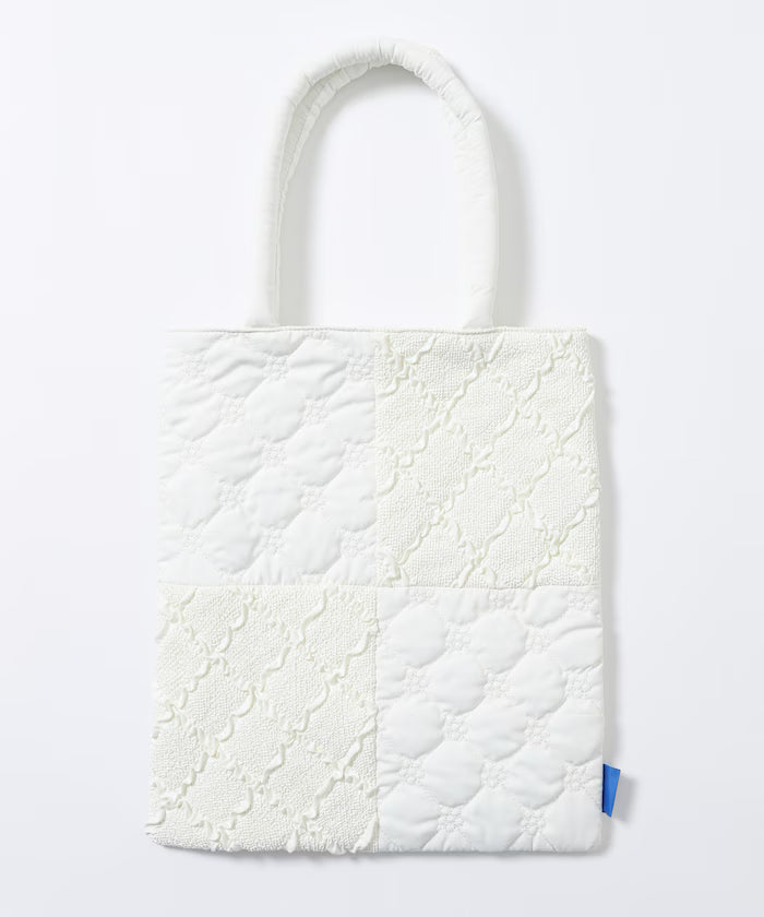 Flower Quilt Patchwork Tote Bag