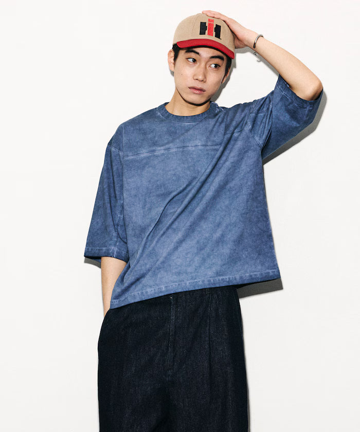 Cold Die Football Crew Neck T-Shirt