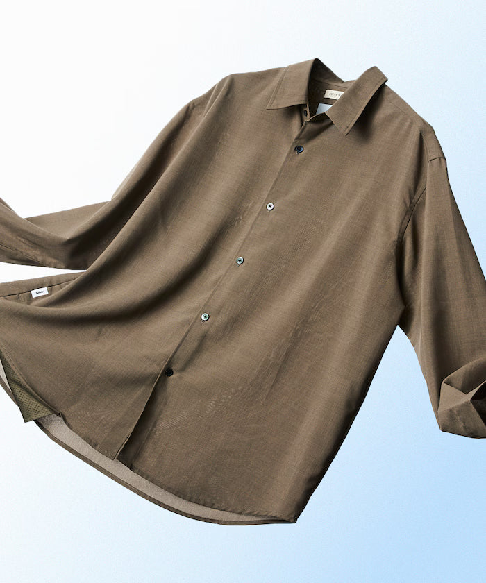 AiRide/Air Ride Relax Fit Regular Collar L/S Shirt/Pocketable/Quick Dry/UV Cut 【Limited Edition】