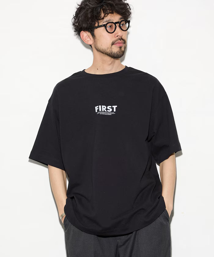 6 Ounce Front Logo Print Crew Neck T-Shirt / Back Print T-Shirt PRINT FRESH FIRST