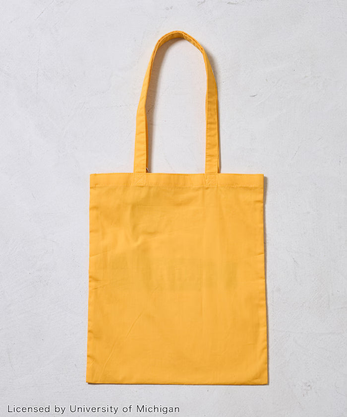 College Logo Tote Bag with Key Charm/A4 Size Tote Bag