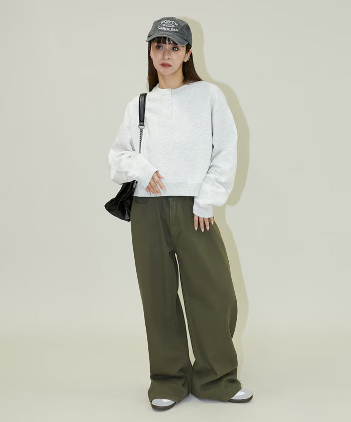 Henry Neck Sweat Pullover Limited Edition