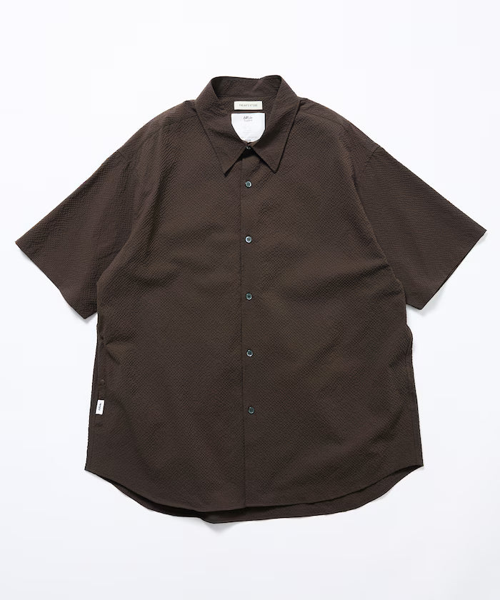AiRide/AiRide Relax Fit Short Sleeve Seersucker Shirt/Pocketable/Quick Dry/UV Cut [Limited Edition]