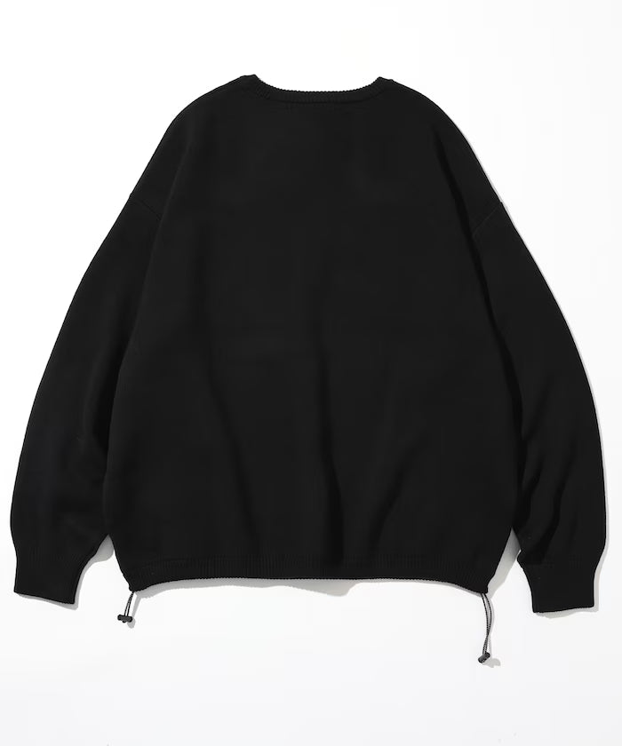Milan Rib Spindle Crew Knit / Easy Care