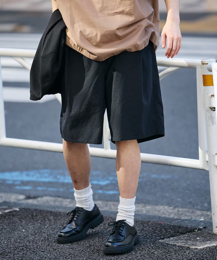 Washable Linen Mix Shorts [Limited Edition]