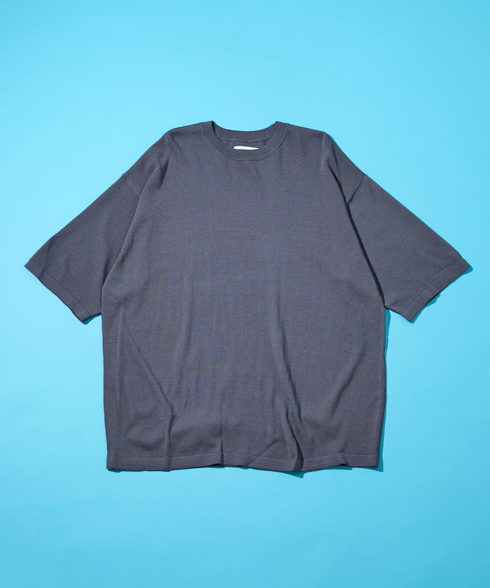 [New Color Added] SUPER ICE / Super Ice Crew Neck Knit T-Shirt / Contact Cooling