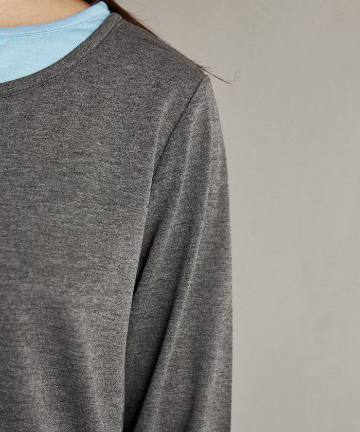Henry Neck Layered Long Sleeve T Limited Edition