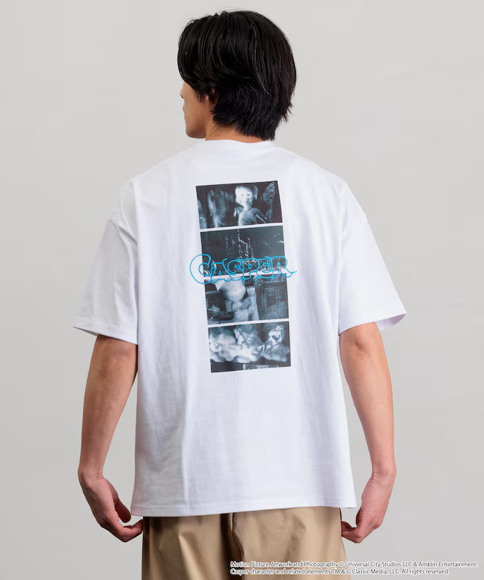 Casper Exclusive Big Silhouette Back Print Crew Neck T-Shirt [Limited Edition]