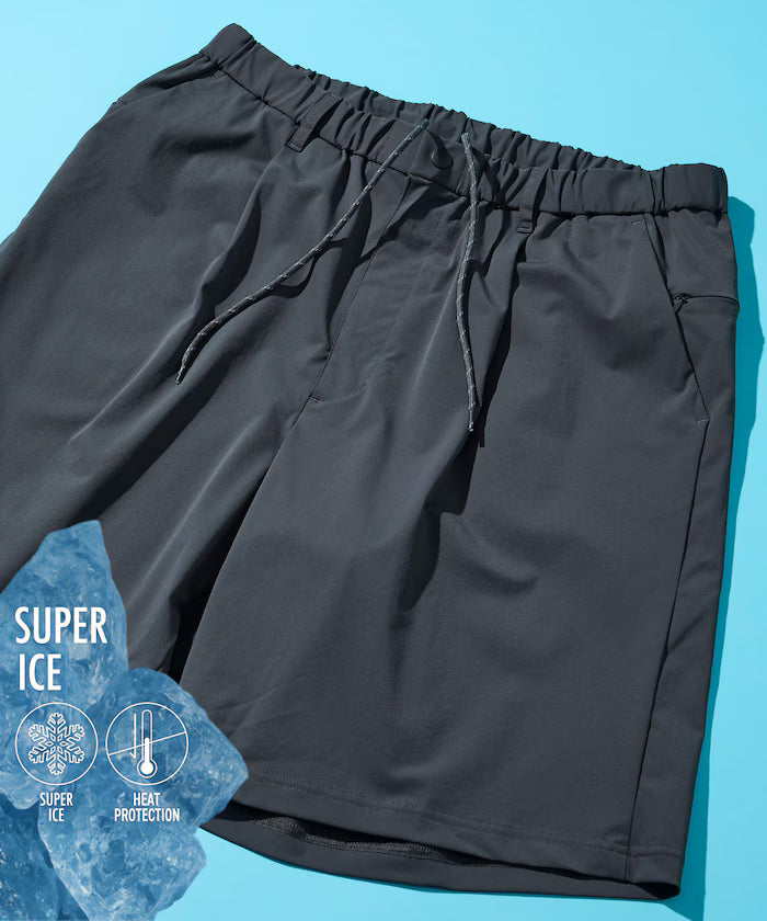 SUPER ICE / Super Ice Easy Short Pants with Contact Cooling / Quick Dry / UV Cut