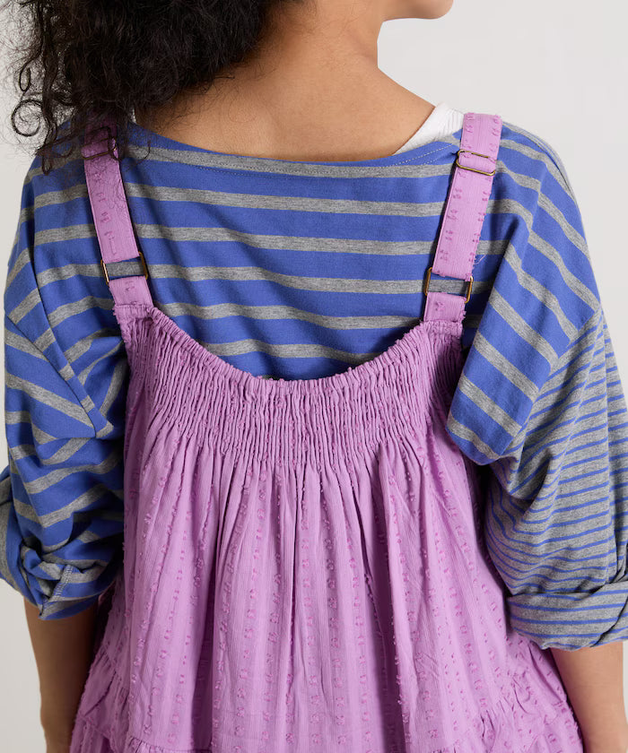 India Dobbie Tiered Frill Camisole Dress