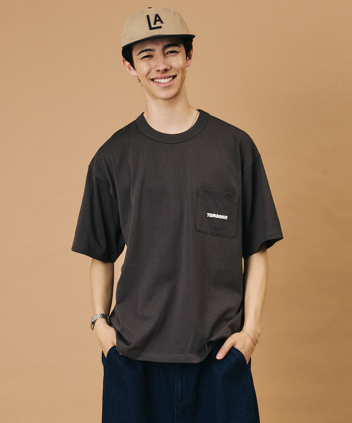 tombonia/Tombonia Back Print Crew Neck T-Shirt/Boy Meets Girl