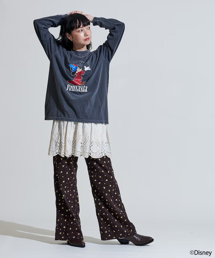 [DISNEY FANTASIA] Big Front Print Long T