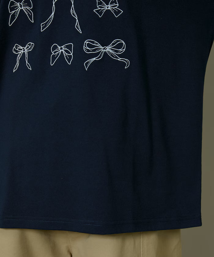 Ribbon Embroidery T-Shirt Limited Edition