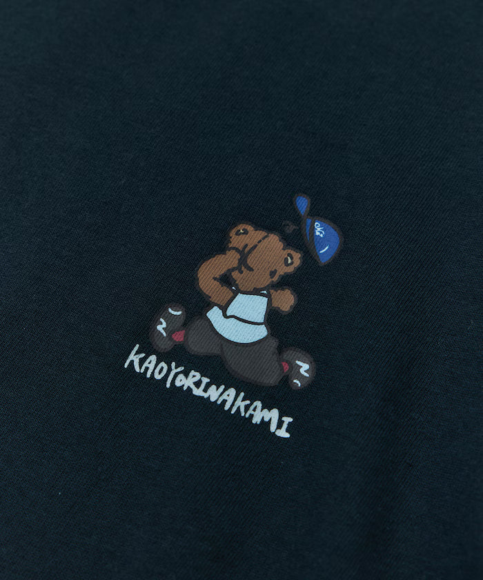 [Sales start on May 22 at 12:00] kaoyorinakami × FREAK'S STORE / Kaoyorinakami limited edition Hashiri Punch Bear Tee