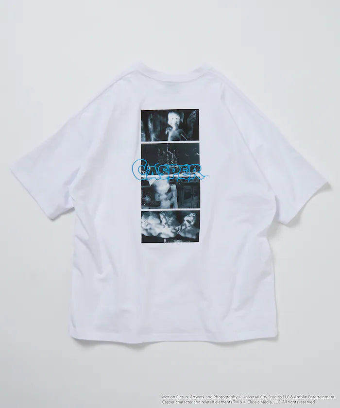 Casper Exclusive Big Silhouette Back Print Crew Neck T-Shirt [Limited Edition]