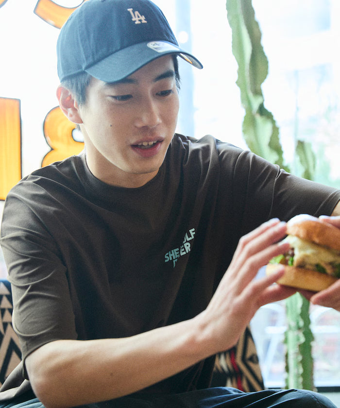 Limited Release SHE WOLF DINER × FREAK'S STORE Shewolf Diner Exclusive Big Silhouette Back Print T-Shirt Antibacterial Odor Resistance Quick Dry