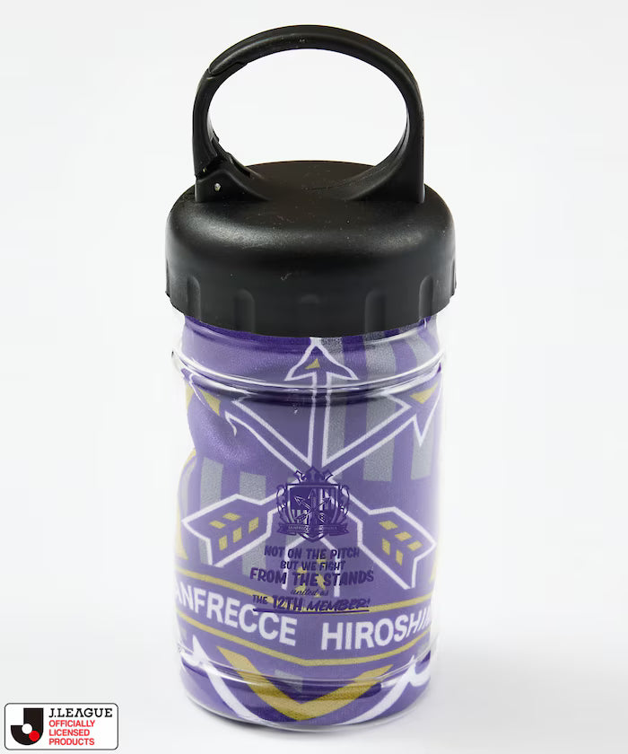 [Sales Start May 15 12:00] J.LEAGUE × FREAK'S STORE Exclusive Cool Towel Muffler W/Bottle - Sanfrecce Hiroshima
