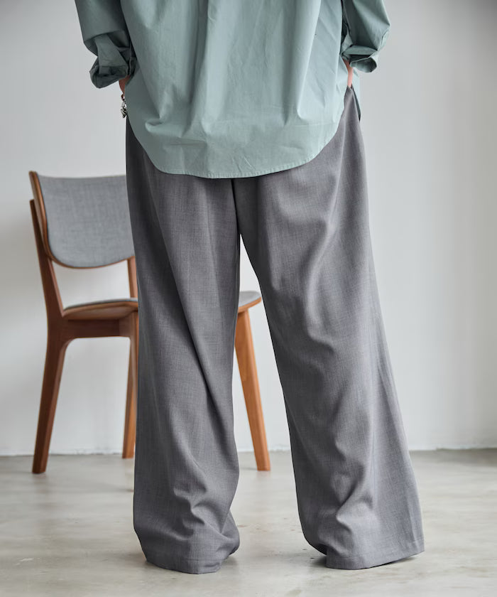 Tuck Wide Slacks [Limited Edition]