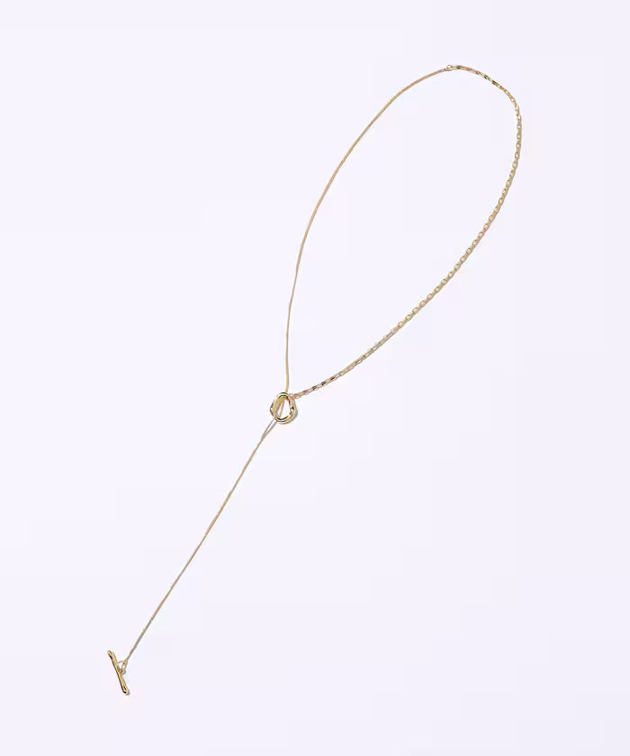 Double Chain Mantle Necklace