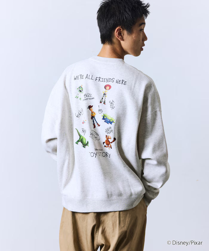 TOY STORY / Toy Story / Exclusive Back Print Crew Neck Sweat / RANDOM [Limited Edition]