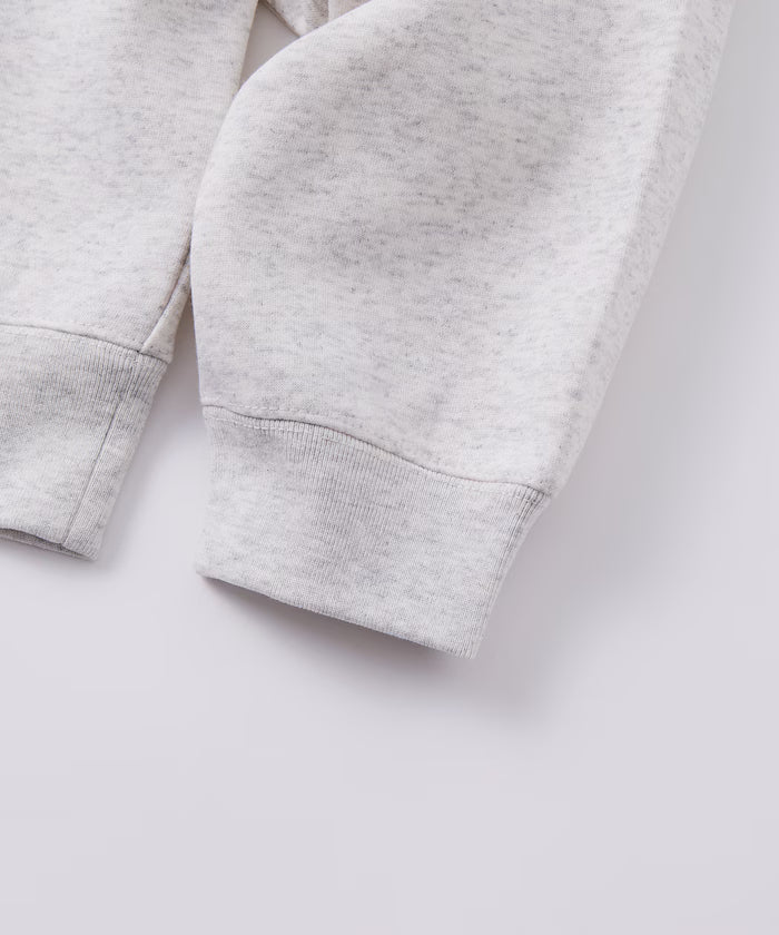 Big Silhouette Henley Neck Sweat Pullover [Limited Edition]