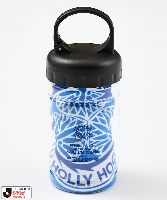 [Sales Start May 15 12:00] J.LEAGUE × FREAK'S STORE Exclusive Cool Towel Muffler W/Bottle - Mito Hollyhock
