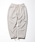 Wool Cotton Loop Back Sweat Pant - Off-White