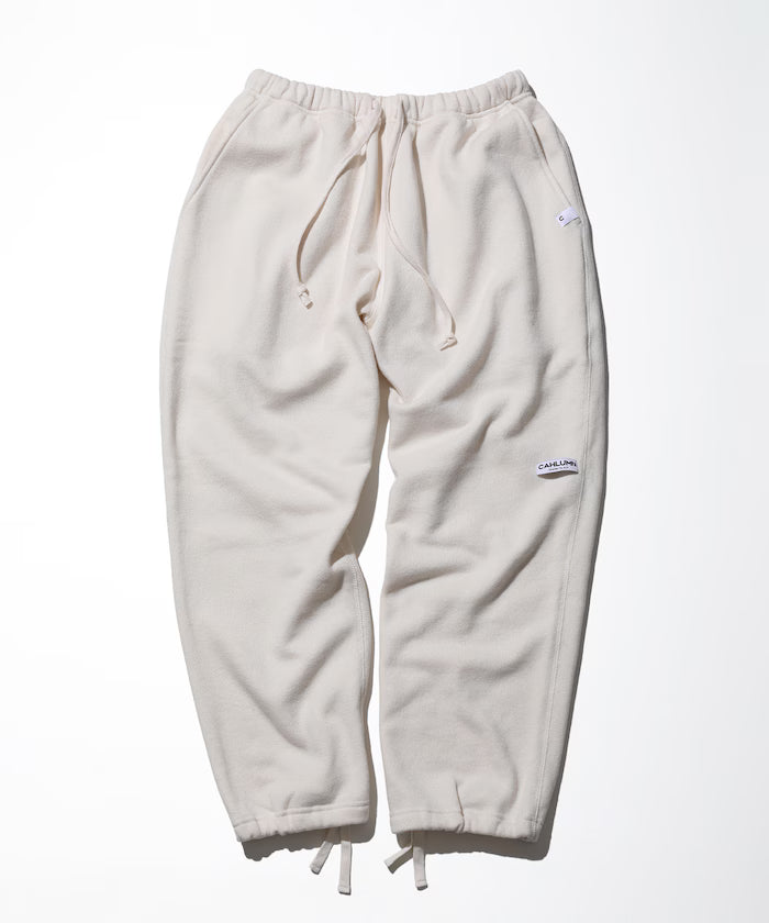 Wool Cotton Loop Back Sweat Pant - Off-White
