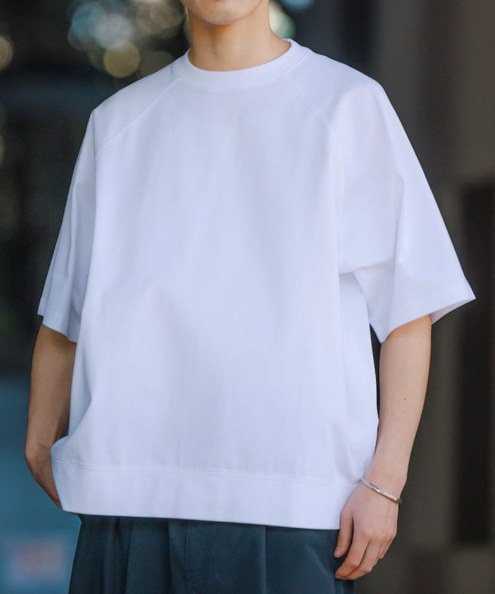 STORATECH/Stratech Lightweight Wide Silhouette Raglan T-Shirt/Antibacterial/Odor Resistant/Antimicrobial/UV Cut/Contact Cooling Moisture-Wicking 【Limited Edition】