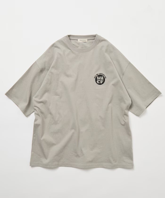 Limited Edition Relaxed Fit Back Print Crew Neck T-Shirt CHILL FISHING MAN