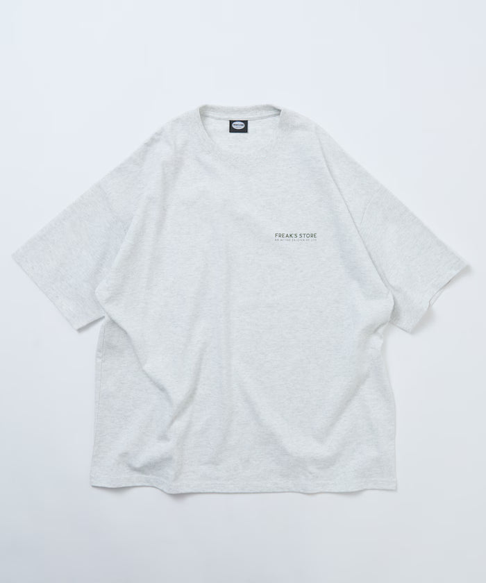 Big Silhouette Receipt Motif Back Print T-Shirt 【Limited Edition】