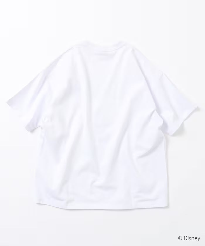 Limited Edition/DISNEY Disney Special Order Big Silhouette Front Print Crew Neck T-Shirt Fantasia