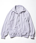 Heavy Weight Jersey 3/4-Zip Cadet Collar Shirt - Light Gray